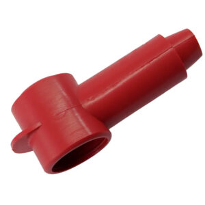 Image 1: Egis Cable Cap Stud Insulator - 4/0 - 3/0 AWG - Red