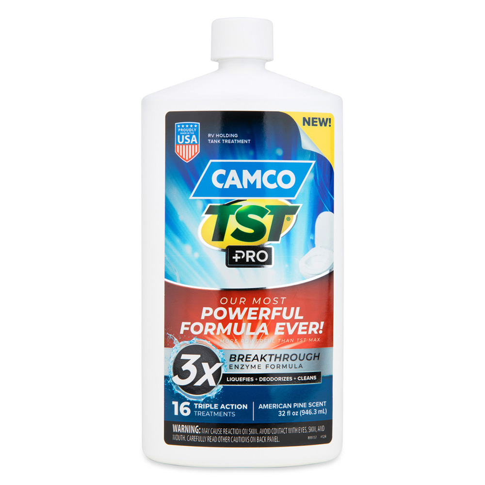 Image 1: Camco TST Pro RV Holding Tank Treatment - American Pine - 32oz