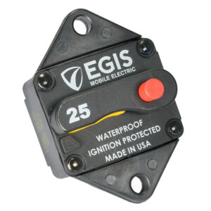 Image 1: Egis 25A Circuit Breaker - 85 Series - Panel Mount