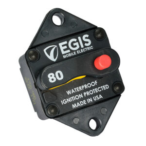 Image 1: Egis 80A Circuit Breaker - 85 Series - Panel Mount
