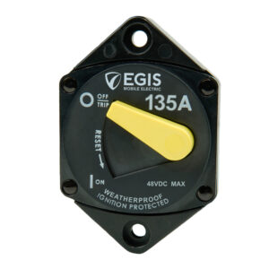 Image 1: Egis 135A Circuit Breaker - 87 Series - Panel Mount
