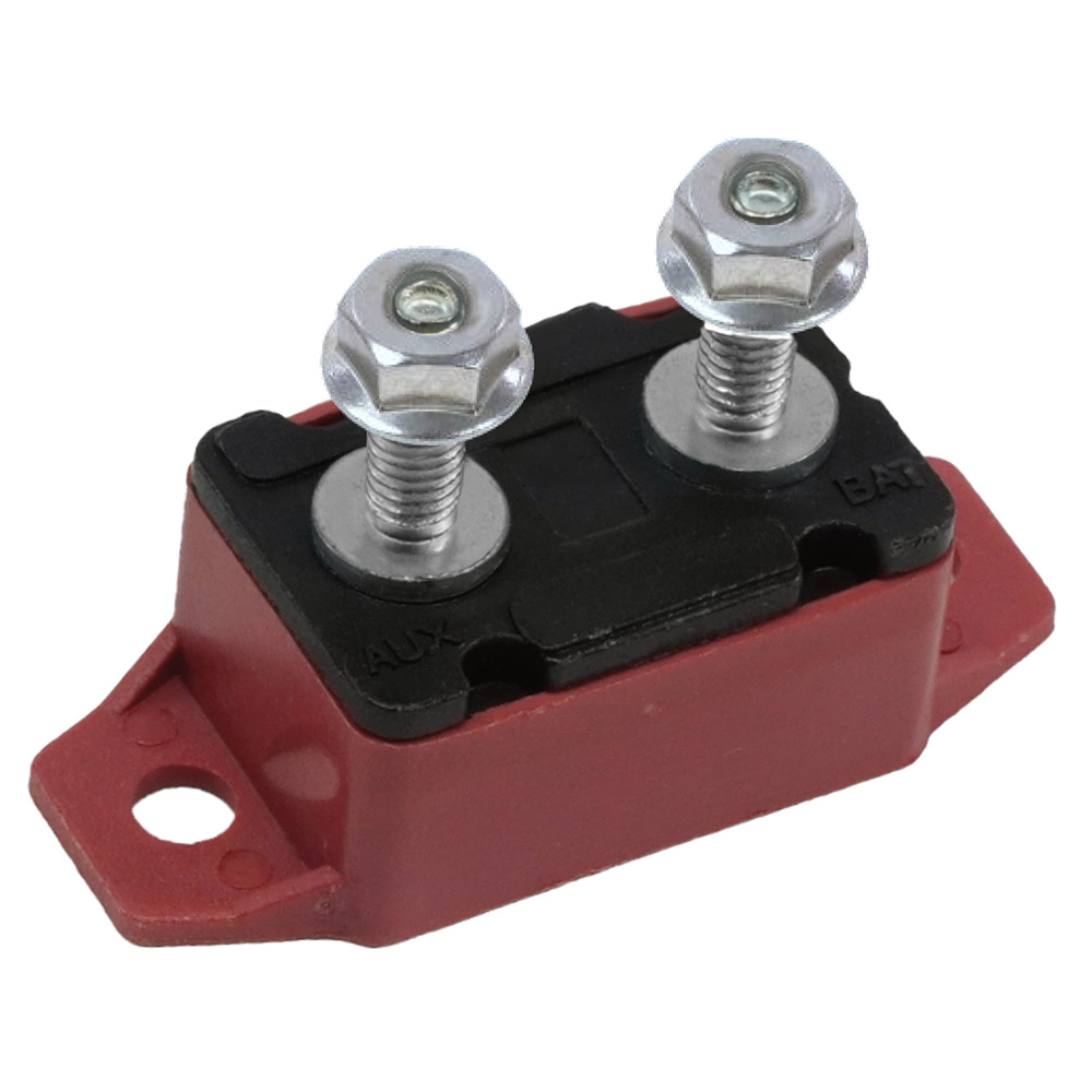 Image 1: Egis 10A Red Short Stop Circuit Breaker