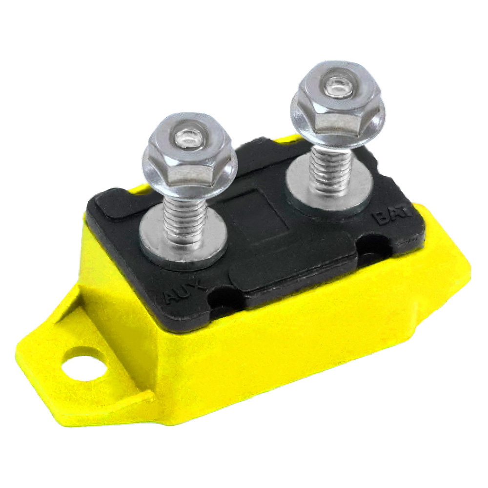 Image 1: Egis 20A Yellow Short Stop Circuit Breaker