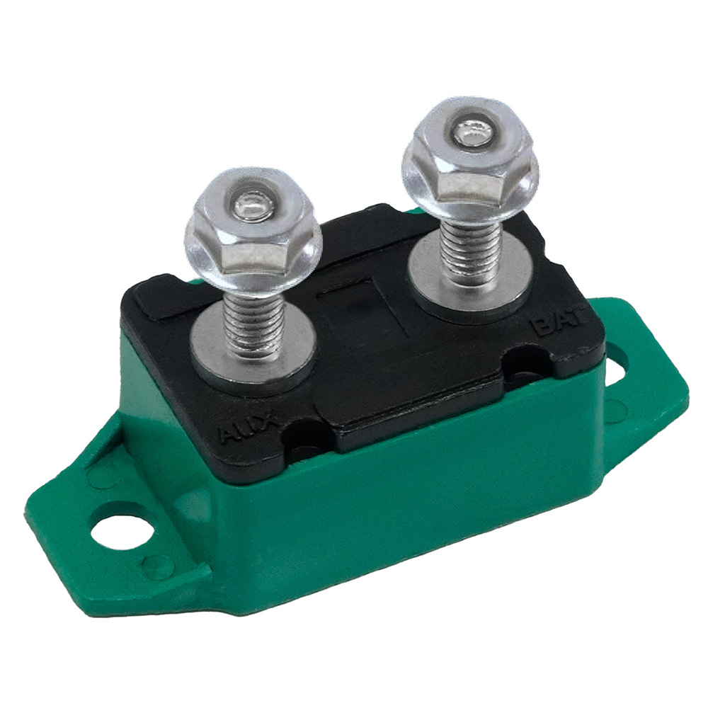 Image 1: Egis 30A Green Short Stop Circuit Breaker