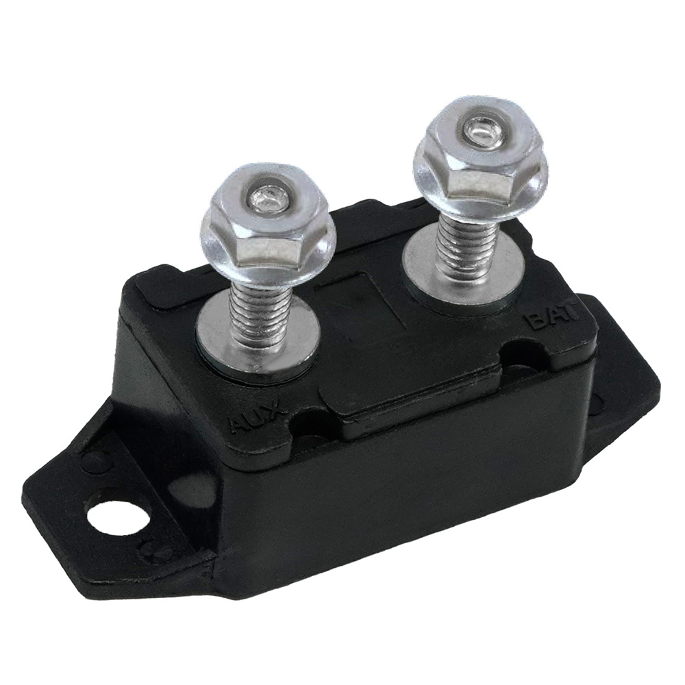 Image 1: Egis 50A Black Short Stop Circuit Breaker