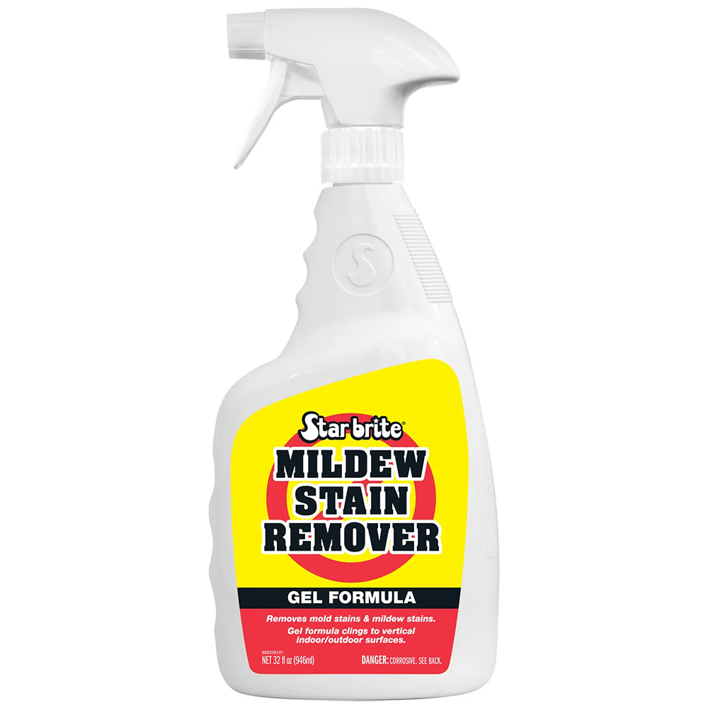 Image 1: Star brite Mildew Stain Remover Gel Spray - 32oz