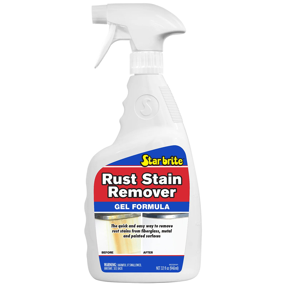 Image 1: Star brite Rust Stain Remover Gel Spray - 32oz
