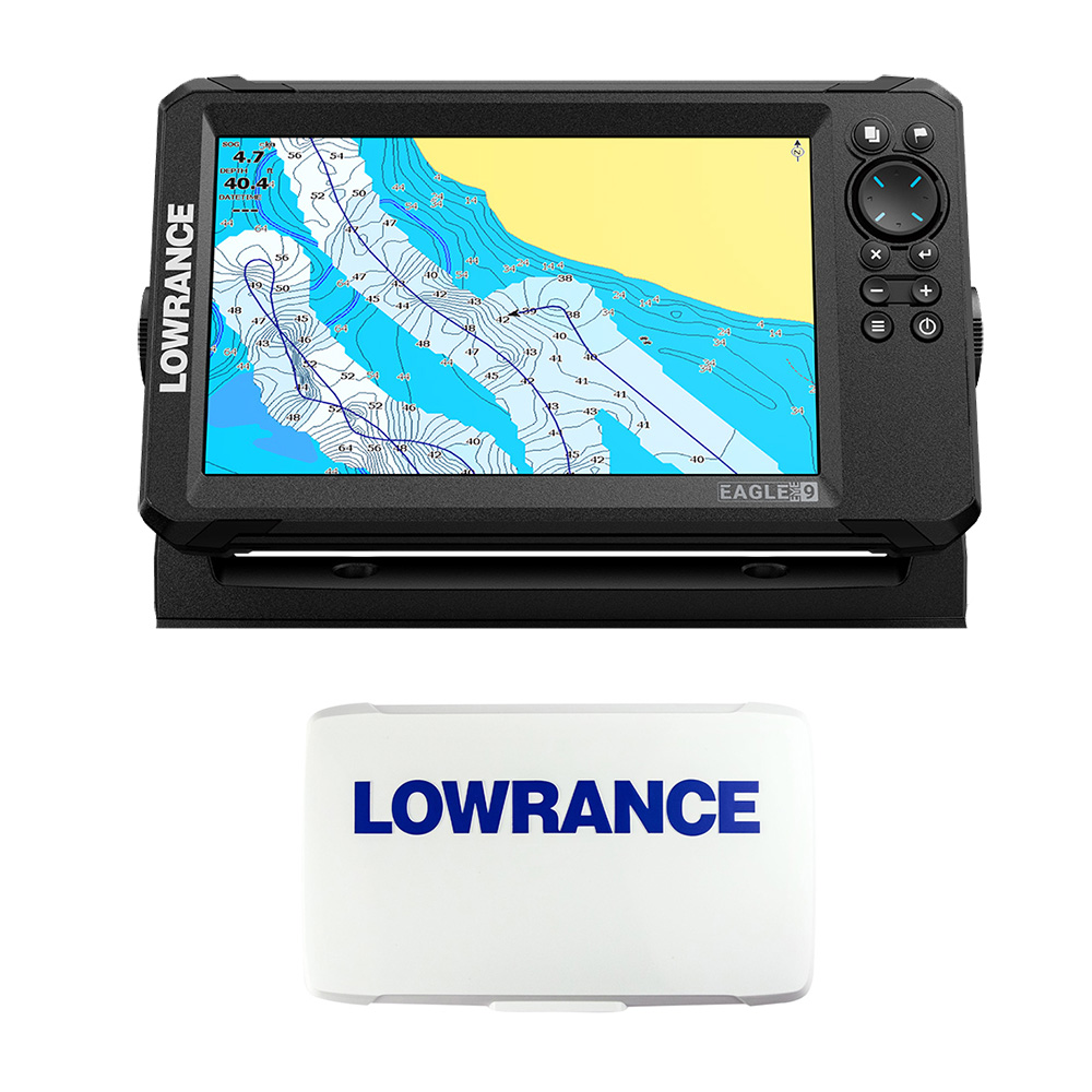 Image 1: Lowrance Eagle Eye™ 9 Live w/T/M Transducer & C-MAP® Inland Charts & Suncover