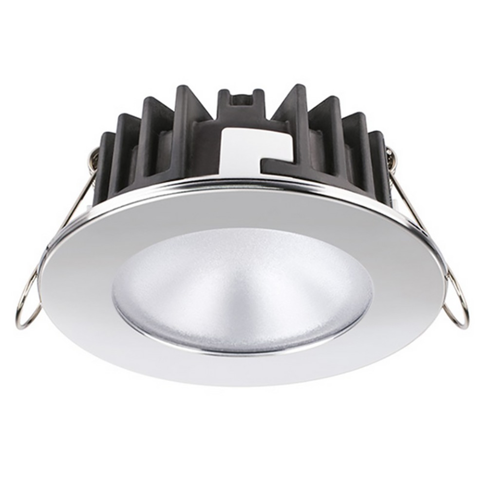 Image 1: Quick Kai XP LP LED Recessed Downlight - 6W - Stainless Steel - IP66 - Daylight