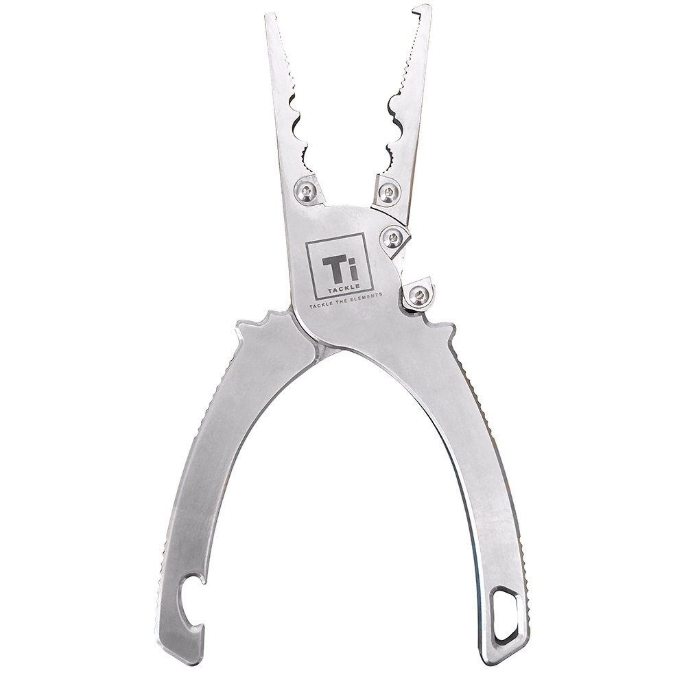 Image 1: Ti-Tackle Titanium Fishing Pliers 7.5" Multi Tool Offshore