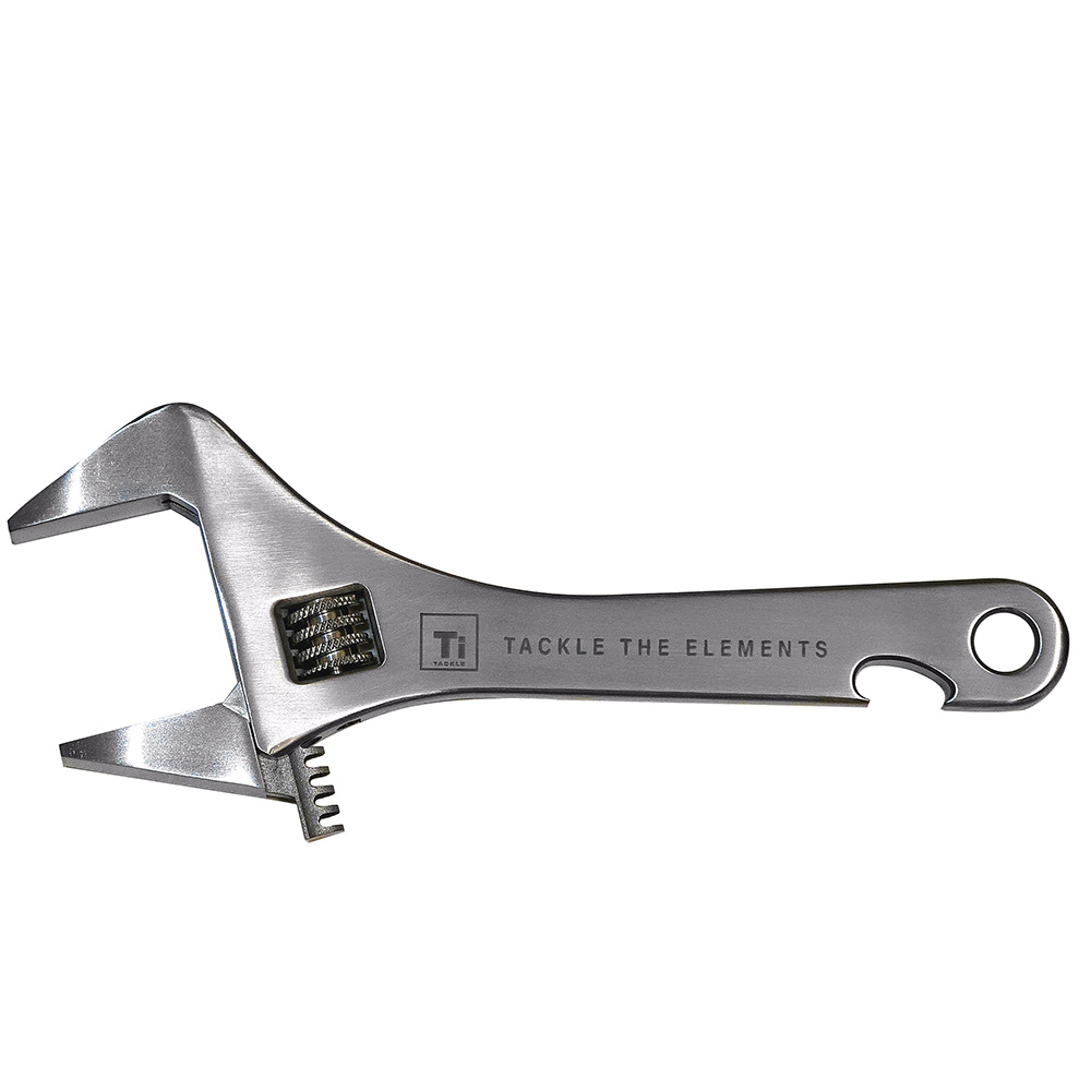 Image 1: Ti-Tackle Titanium Adjustable Wrench