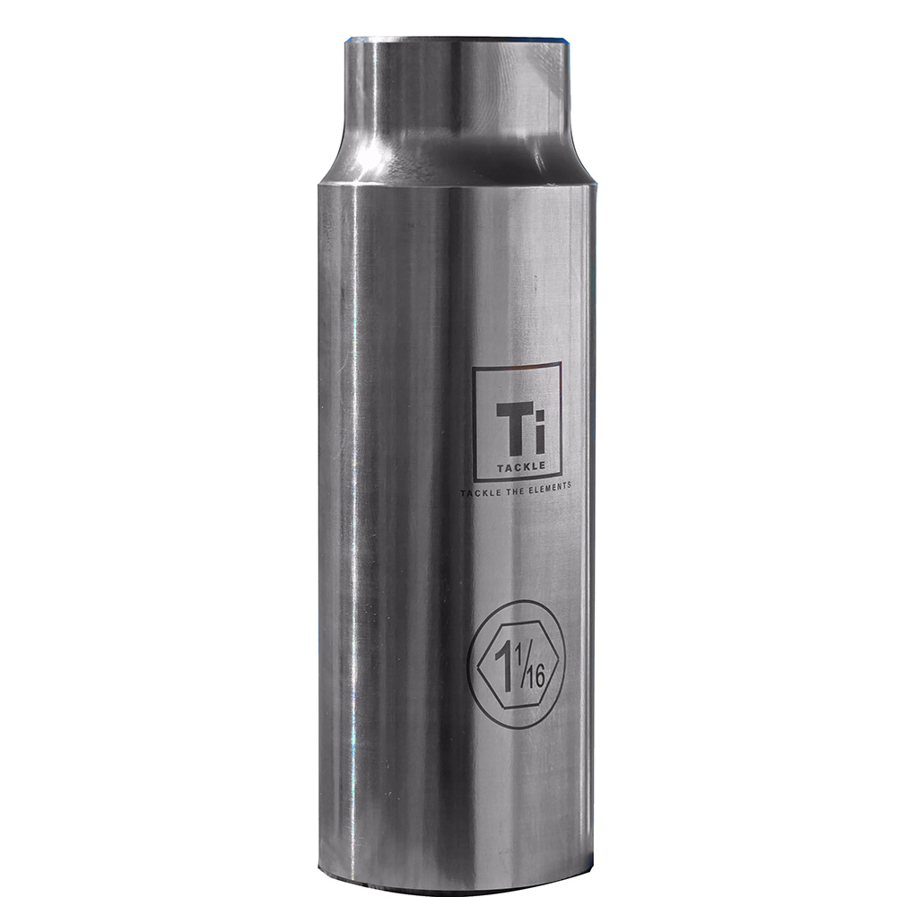 Image 1: Ti-Tackle Titanium Prop Nut Socket 1-1/16" - 1/2" Drive