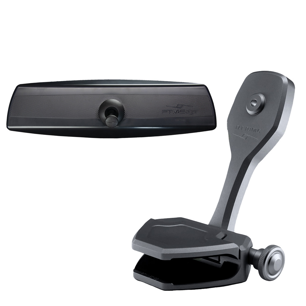 Image 1: PTM Watersports Mirror/Bracket VR-140 Pro & ZXR-370 - Black