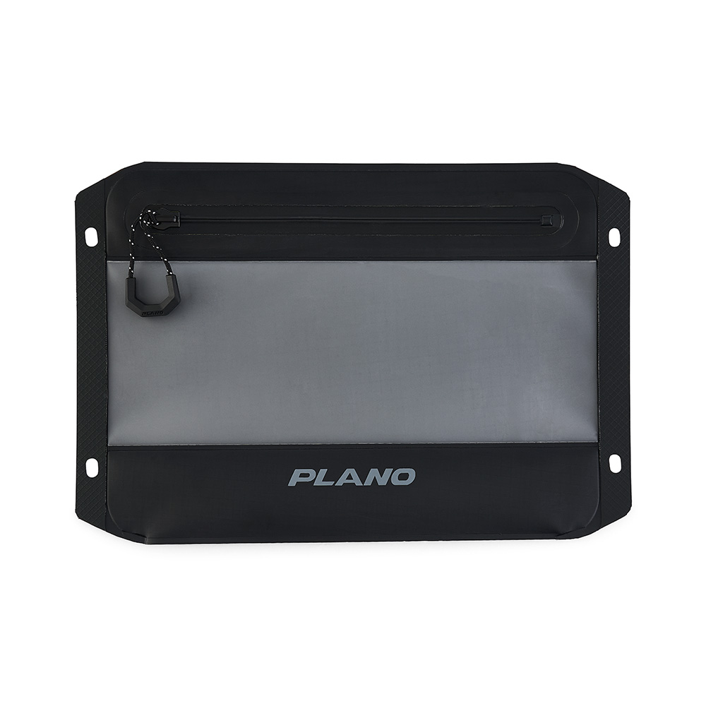 Image 1: Plano Stowall™ Waterproof Zip Pouch - Medium - Charcoal