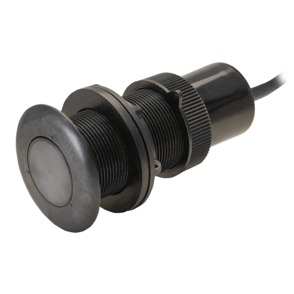 Image 1: Airmar UDST820 TriSonic Plastic Thru-Hull Transducer - N2K