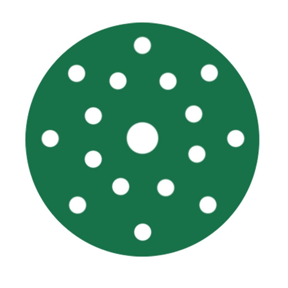 Image 1: RUPES PROCUT Film Abrasive Discs 125mm (5") - 17 Holes - P220 Grit *Box of 50pcs