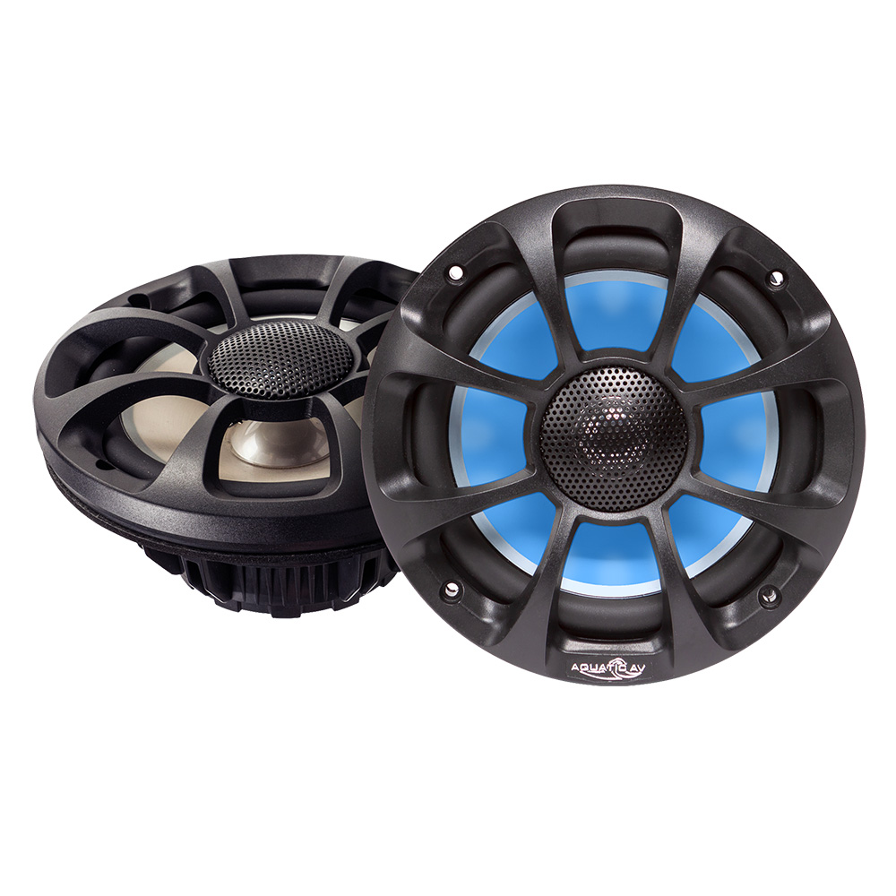Image 1: Aquatic AV PRO Sport 6.5" RGB Speakers - Black