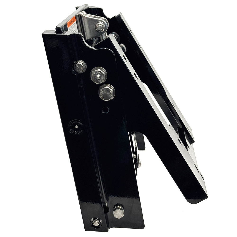 Image 2: Bob's Machine 4″ Hydraulic Action Series Kick-Back Jac - Powder Coated Gloss Black