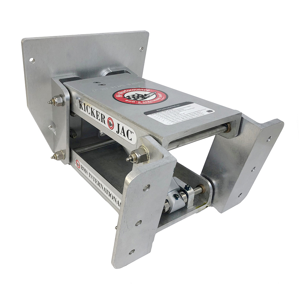 Image 3: Bob's Machine Kicker Jac - Up to 40HP 4-Stroke Motors - Silver