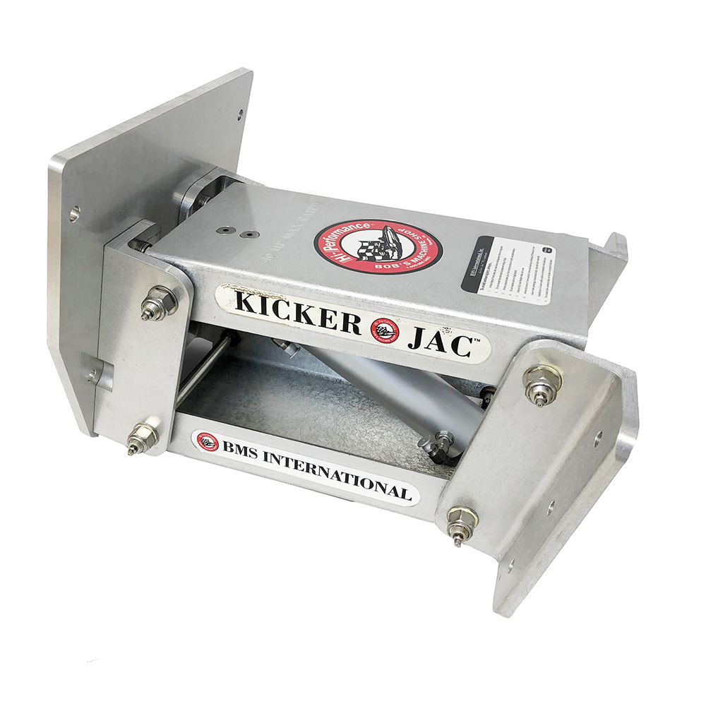 Image 1: Bob's Machine Kicker Jac - Up to 40HP 4-Stroke Motors - Silver