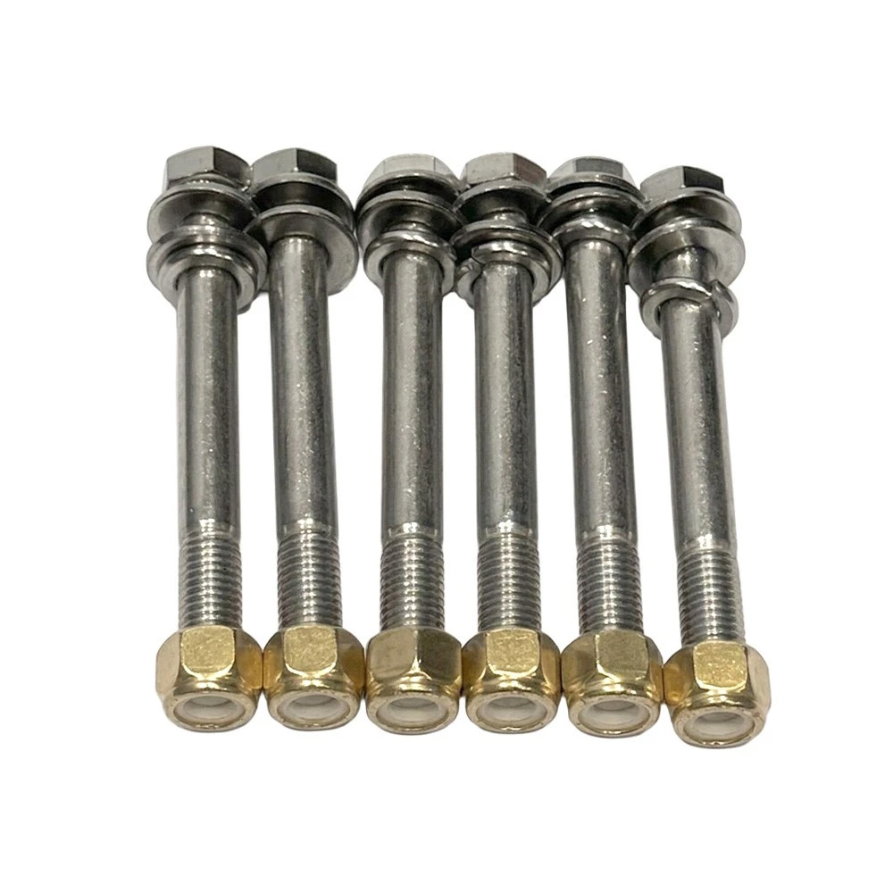 Image 1: Bob's Machine Transom/Engine 2.5" Bolt Kit *Set of 6