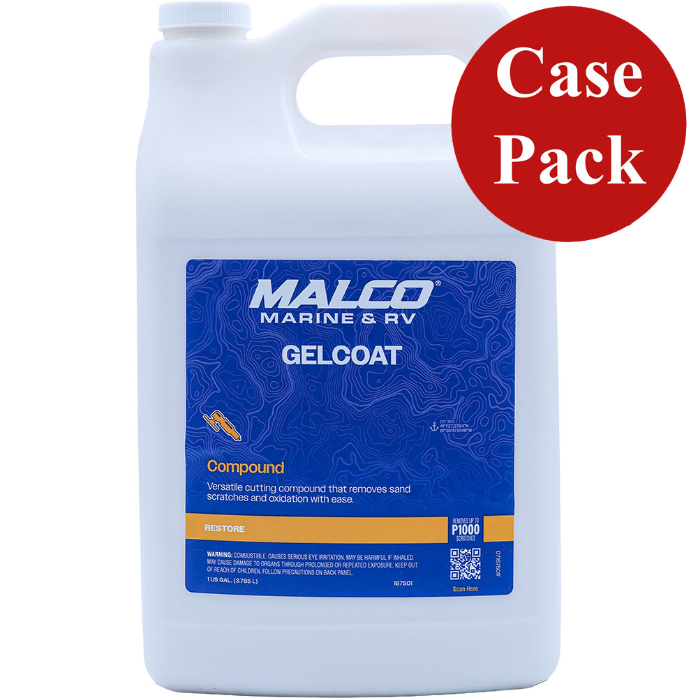 Image 1: Malco GelCoat Compound - 1 Gallon *Case of 4