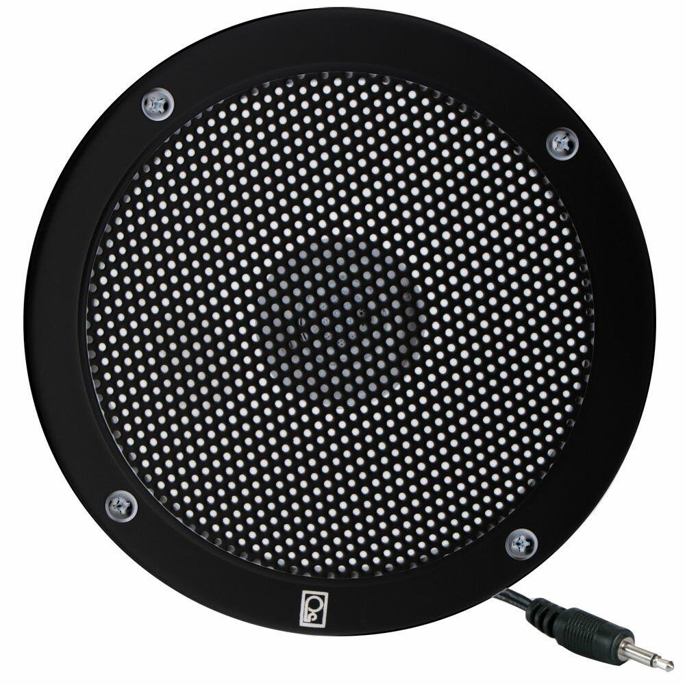 Image 1: Poly-Planar MA-1000 5" VHF Extension Speaker - Black
