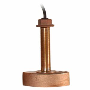 Image 1: Furuno Bronze Thru-Hull Transducer w/Temp, 600W (8-Pin)