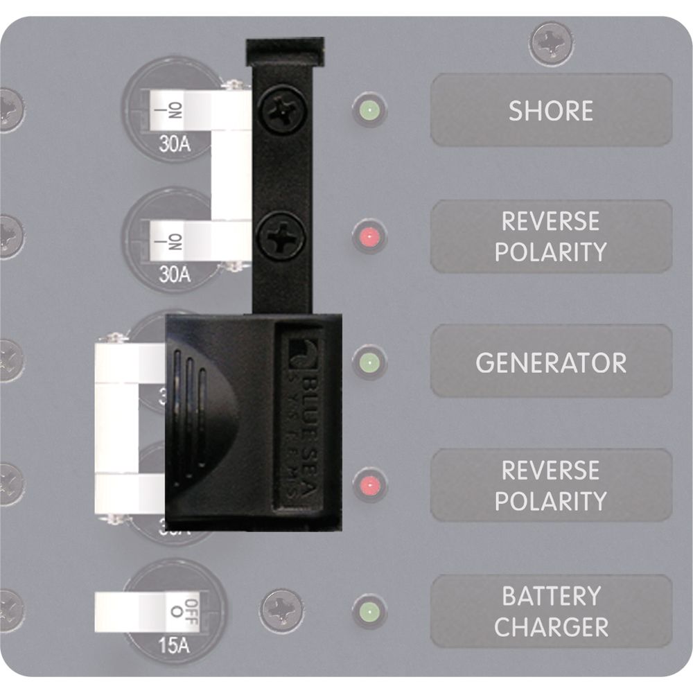 Image 1: Blue Sea 4125 AC A-Series Circuit Breaker Lockout Slide