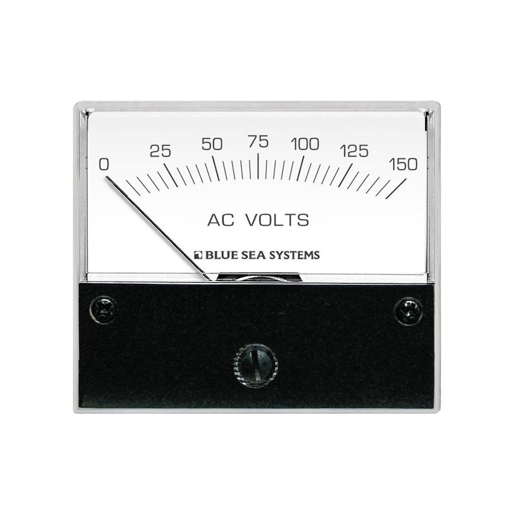 Image 1: Blue Sea 9353 AC Analog Voltmeter 0-150V AC