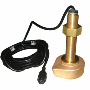 Image 1: Furuno Bronze Thru-Hull Transducer, 600w (10-Pin)