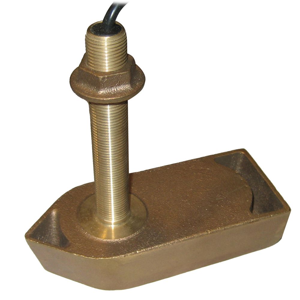 Image 1: SI-TEX 307-50-200T 8 Pin Bronze Thru-Hull Transducer f/CVS-832