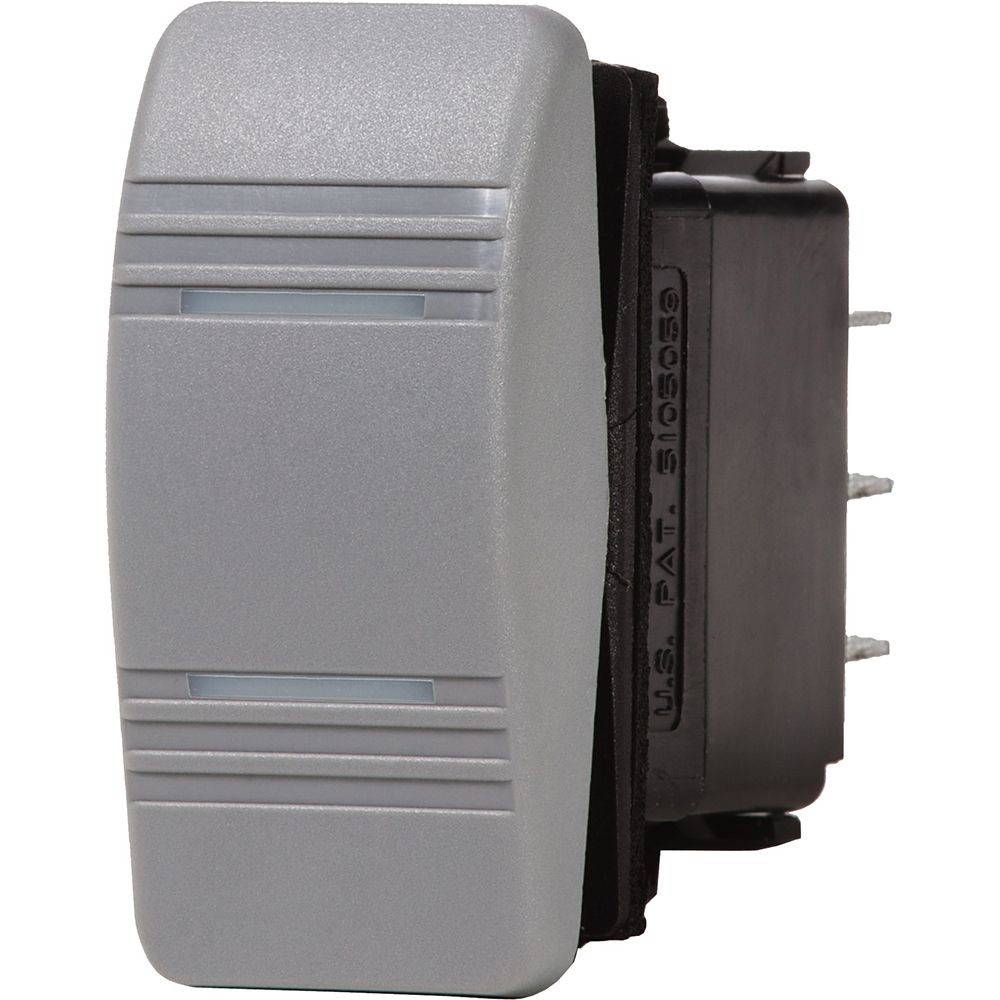 Image 1: Blue Sea 8232 Water Resistant Contura III Switch - Grey