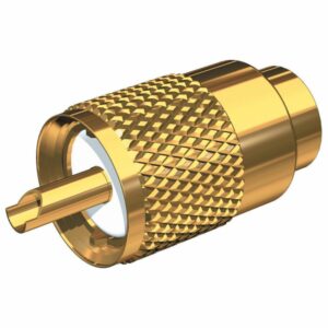 Image 1: Shakespeare PL-259-G Standard Marine Radio - Antenna Connector
