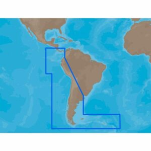 Image 1: C-MAP MAX SA-M500 - Costa Rica-Chile Falklands - SD Card