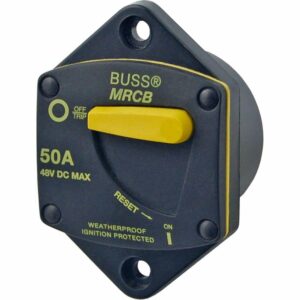 Image 1: Blue Sea 7042 187-Series Circuit Breaker - Panel Mount 80A