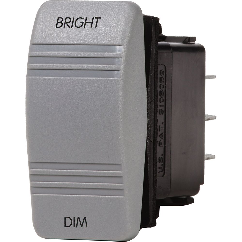 Image 1: Blue Sea 8216 Dimmer Control Switch - Gray