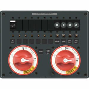 Image 1: Blue Sea 8693 e-Series Dual Circuit Plus 2 5511e