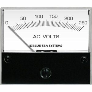 Image 1: Blue Sea 9354 AC Analog Voltmeter 0-250 Volts AC