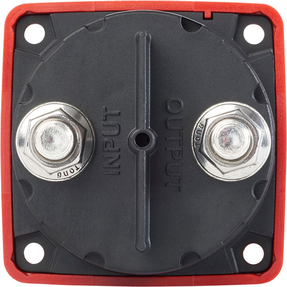 Image 3: Blue Sea 6006 m-Series (Mini) Battery Switch Single Circuit ON/OFF Red