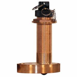 Image 1: Furuno 525ST-MSD7 Bronze Thru-Hull Multisensor w/7" Stem, 600W, 10-Pin