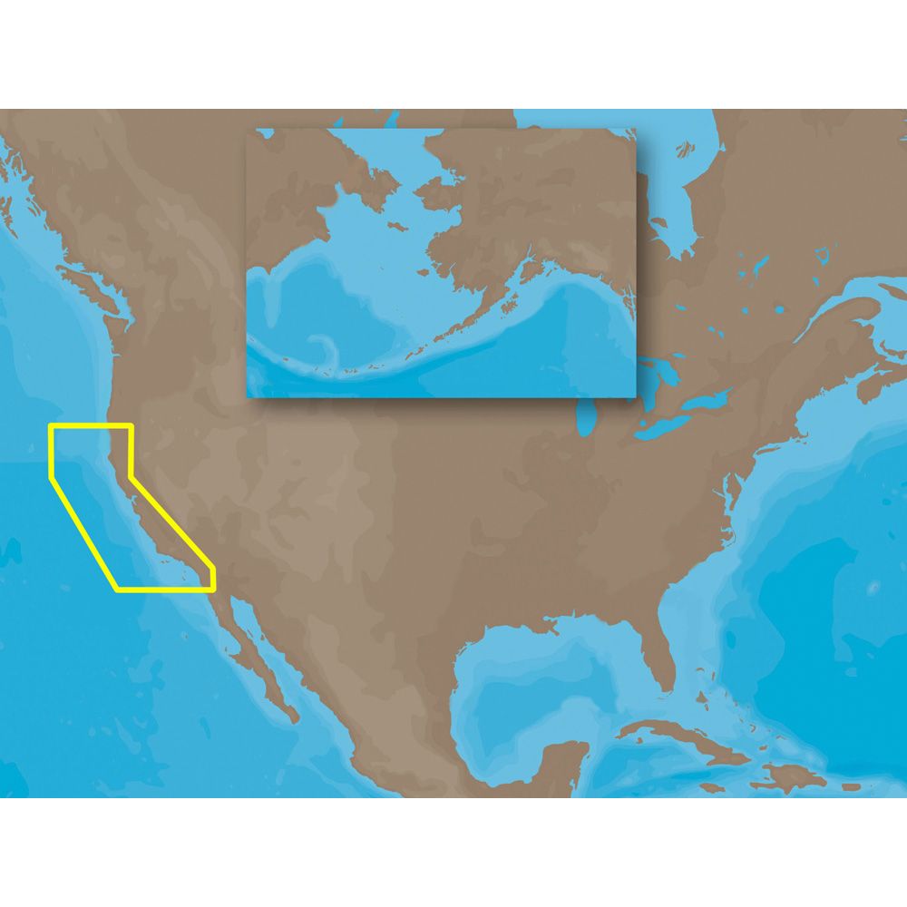 Image 1: C-MAP MAX NA-M620 - San Diego, CA-Cape Blanco, OR - SD™ Card