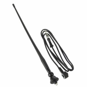 Image 1: Boss Audio MRANT12 AM/FM Rubber Antenna - Black