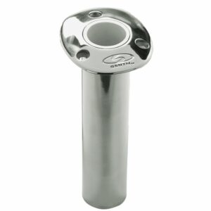 Image 1: C.E. Smith Flush Mount Rod Holder - 0 Degree