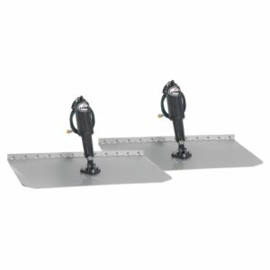 Image 1: Lenco 12" x 18" Standard Trim Tab Kit without Switch Kit 12V