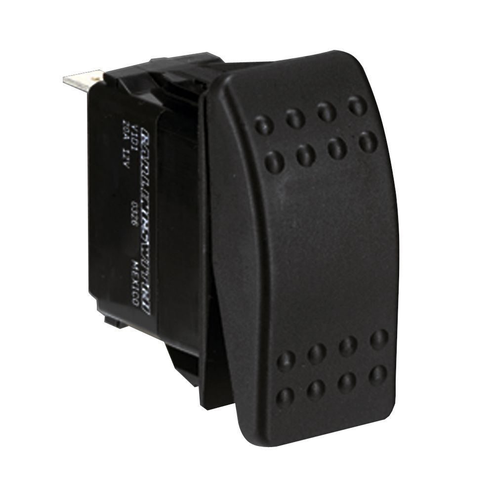 Image 1: Paneltronics DPDT (ON)/OFF/(ON) Waterproof Contura Rocker Switch - Momentary Configuration