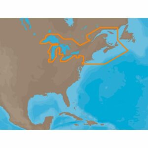 Image 1: C-MAP MAX NA-M026 - Great Lakes & The Maritimes - SD™ Card