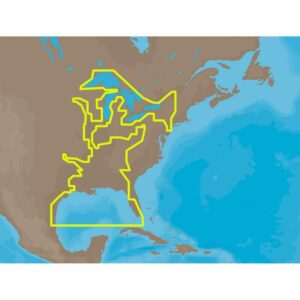 Image 1: C-MAP MAX NA-M023 - U.S. Gulf Coast & Inland Rivers - SD™ Card