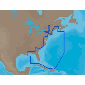 Image 1: C-MAP MAX NA-M022 - U.S. East Coast & The Bahamas - SD™ Card