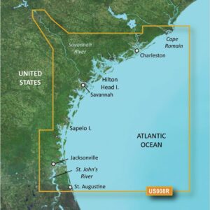 Image 1: Garmin BlueChart® g3 Vision® HD - VUS008R - Charleston to Jacksonville - microSD™/SD™